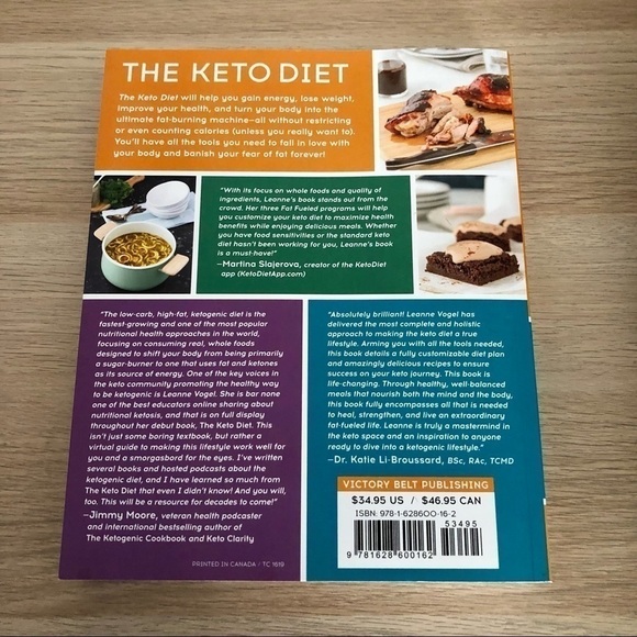 The Keto Diet - The complete guide to a high-fat diet. Large Paperback NEW - Picture 2 of 2